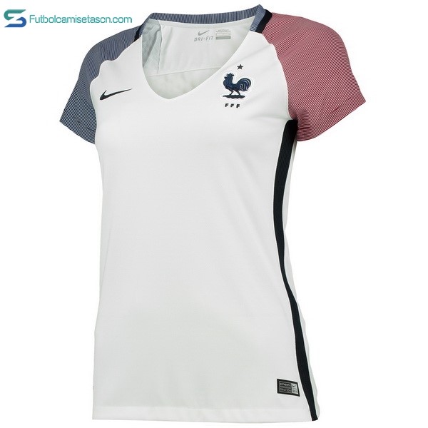 Camiseta Francia Mujer 2ª 2016